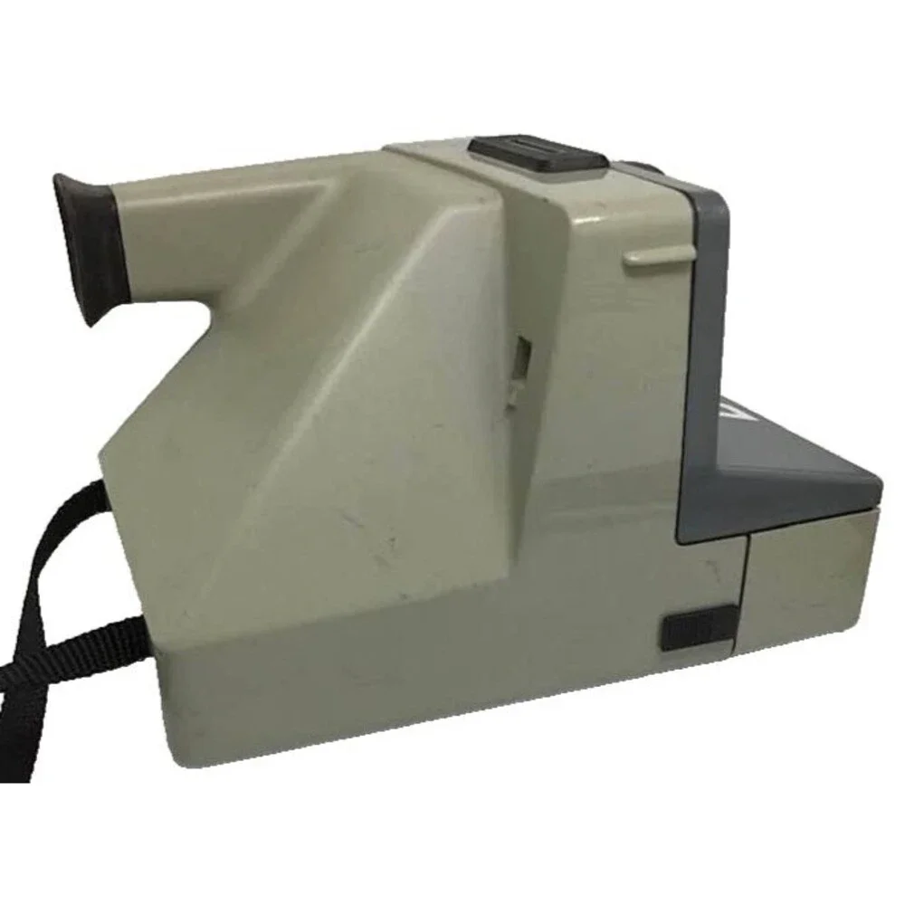 Polaroid Land Camera The Button Instant Film Decor Prop Repair Parts Strap Vtg